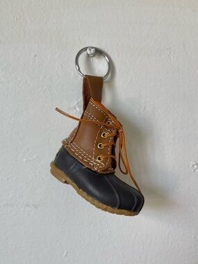 L.L. Bean Bean Boot keychain